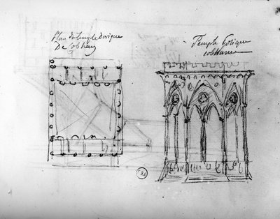 Architectonische Schets uit 