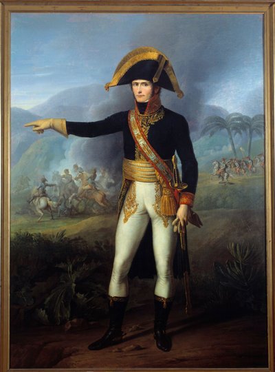 Portret van generaal Charles Leclerc door Francois Josephe Kinson