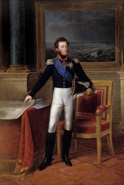 Portret van Louis Antoine d