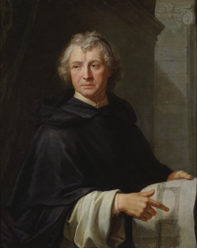 Portret van Broeder Francois Romain door Francois Jouvenet