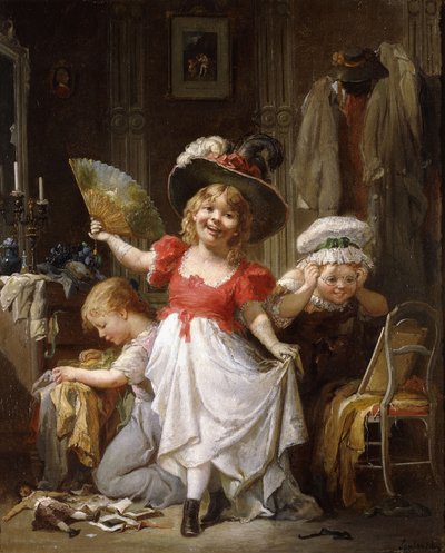 Verkleden door Francois Louis Lanfant de Metz