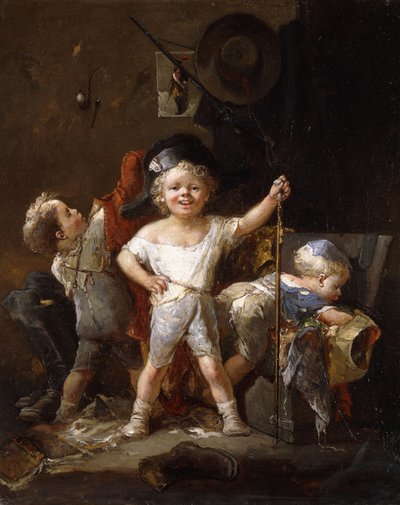 Verkleden door Francois Louis Lanfant de Metz