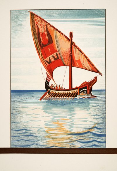 Argonauten, uit Prométhée Enchaîné door Aeschylus, uitgegeven 1941 door Francois Louis Schmied