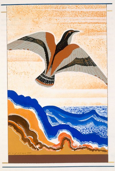 Vogel van voorteken, een illustratie uit 