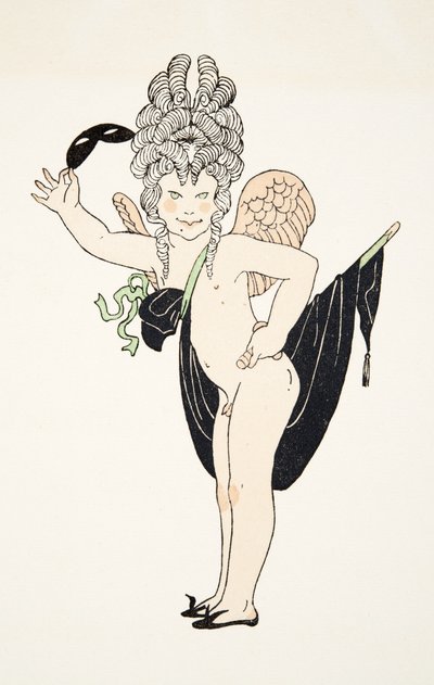 Cherub uit Personages de Comedie, uitgegeven 1922 door Francois Louis Schmied
