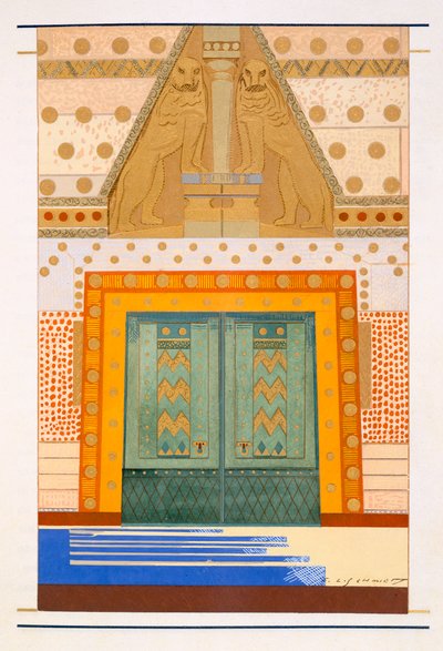 De Poort van Troje, een illustratie uit 