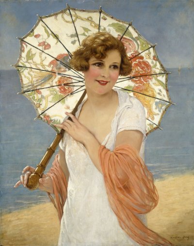 De parasol door Francois Martin Kavel