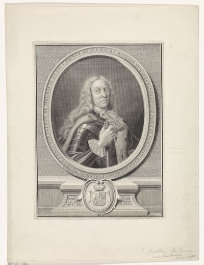 Portret van Dimitrie Cantemir (1673-1723) door Francois Morellon la Cave