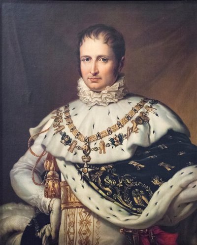 Joseph Bonaparte, koning van Spanje door Francois Pascal Simon (after) Gerard