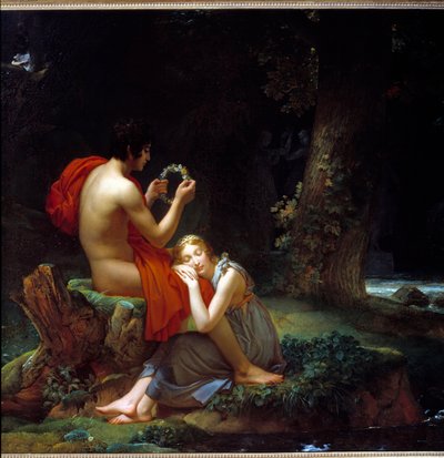 Daphnis en Chloe door Baron François Pascal Simon Gérard