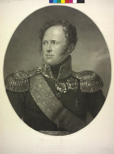 Keizer van Rusland Alexander I door Francois Pascal Simon Baron Gerard
