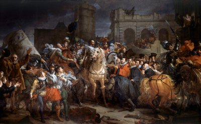 Intocht van Hendrik IV in Parijs, 22 maart 1594 door Baron François Pascal Simon Gérard