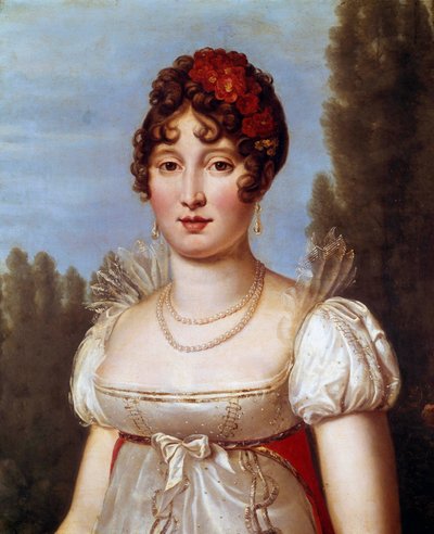 Portret van Caroline Murat (1782-1839) geboren Bonaparte door Baron François Pascal Simon Gérard