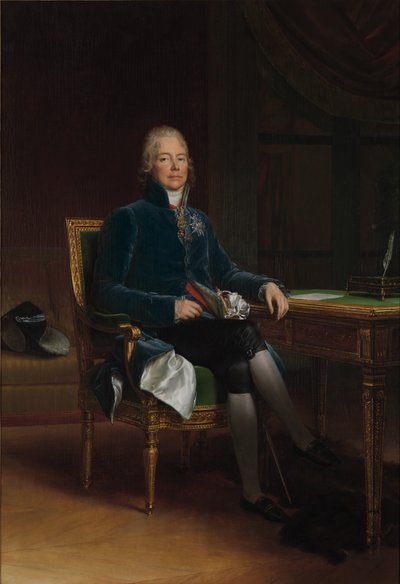 Portret van Charles-Maurice de Talleyrand-Perigord door Baron François Pascal Simon Gérard