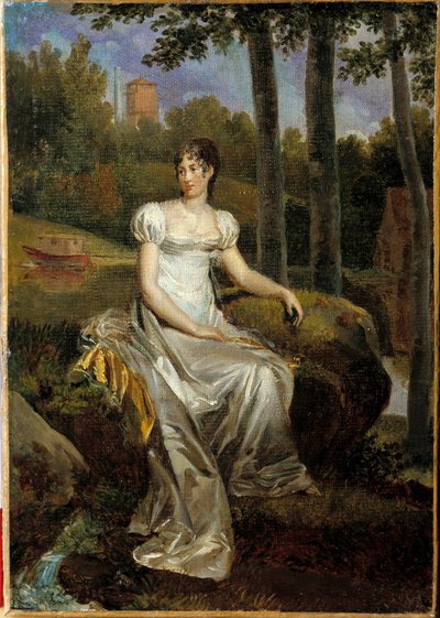 Portret van Desiree Clary door Baron François Pascal Simon Gérard