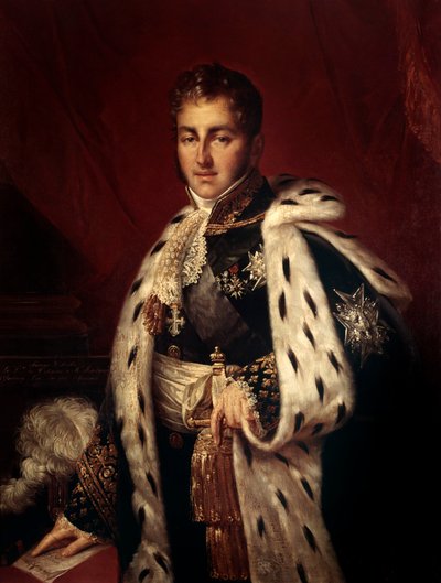 Portret van Jules de Polignac door Baron François Pascal Simon Gérard