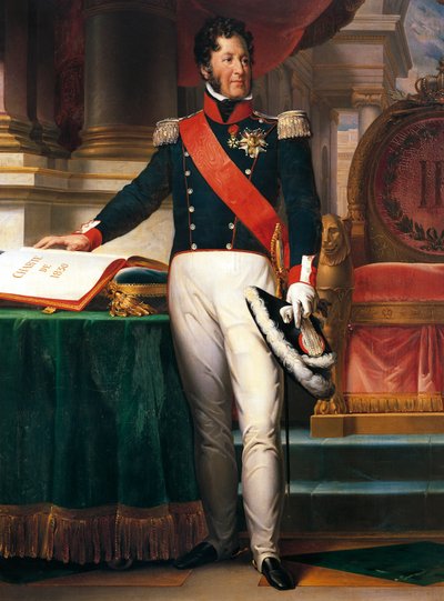 Portret van Louis-Philippe d