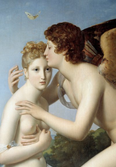 Psyche en Liefde (detail) door Baron François Pascal Simon Gérard