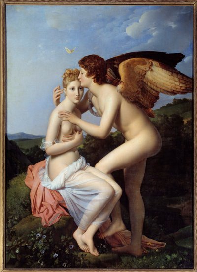 Psyche en de Liefde door Baron François Pascal Simon Gérard