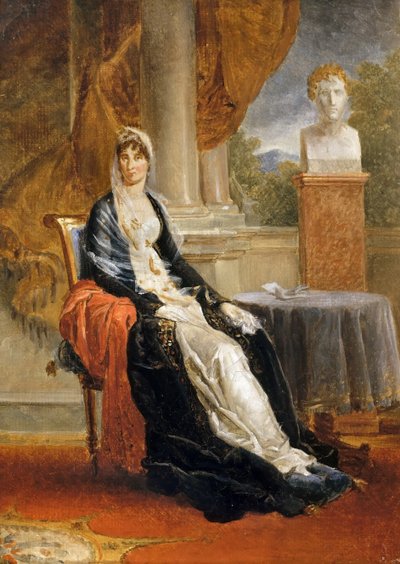 Maria Letizia Buonaparte, geboren Ramolino 1750-1836 door Francois Pascal Simon Gerard