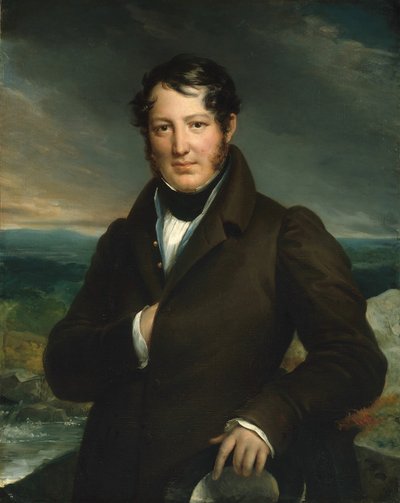 Monsieur Tortoni door Francois Pascal Simon Gerard