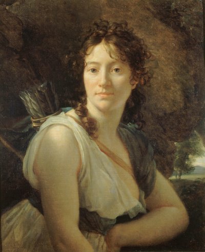 Portret van Catherine Josephine Duchesnois 1777-1835, Vroege 19e eeuw door Francois Pascal Simon Gerard
