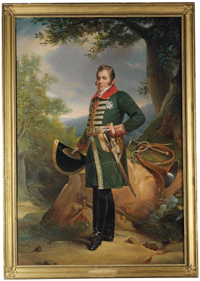 Portret van Charles-Ferdinand d