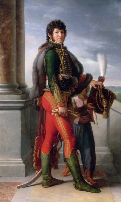 Portret van Joachim Murat 1767-1815 door Francois Pascal Simon Gerard