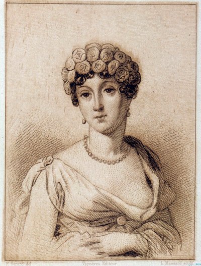 Portret van Madame Tallian, geboren Cabarrus, onze Dame van Thermidor door Francois Pascal Simon Gerard
