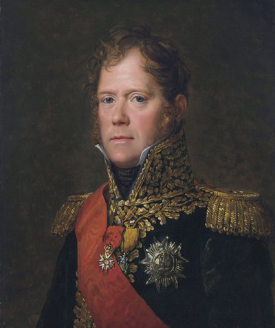 Portret van maarschalk Michel Ney door Francois Pascal Simon Gerard