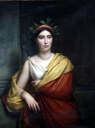 Portret van de zangeres Giuditta Pasta door Francois Pascal Simon Gerard