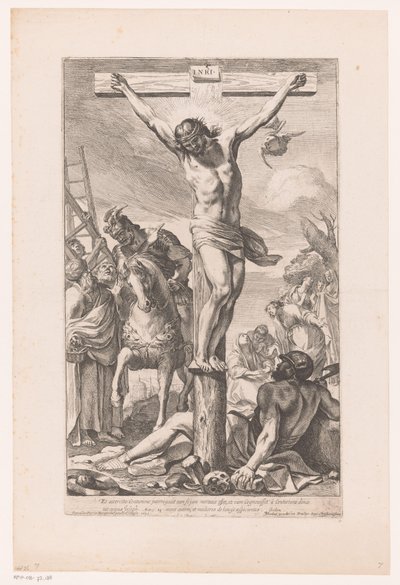 Christus aan het kruis door Francois Perrier