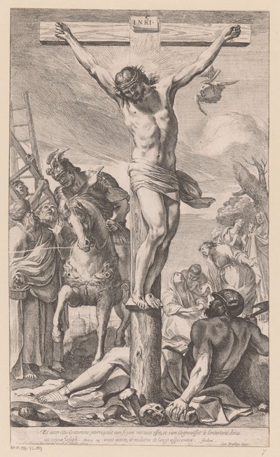 Christus aan het Kruis door Francois Perrier
