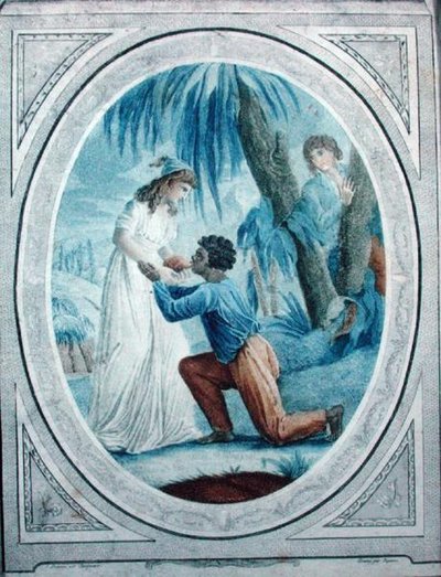 Paul en Virginie door Francois Philippe Charpentier