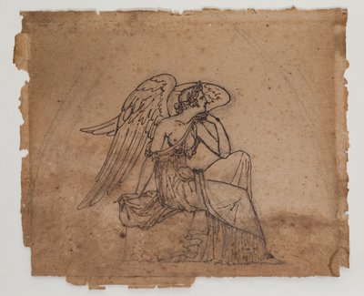 Allegorische figuur, ca. 1825 door Francois Rude