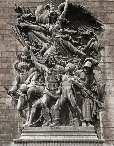 Vertrek van de vrijwilligers van 1792 of La Marseillaise door Francois Rude