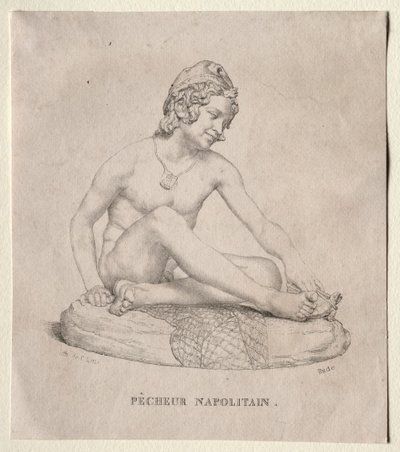 Napolitaanse visser, 1835 door Francois Rude