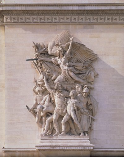 Het Vertrek van de Vrijwilligers in 1792 of De Marseillaise door Francois Rude