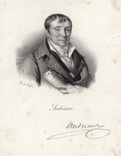 Francois Andrieux door Francois Seraphin Delpech