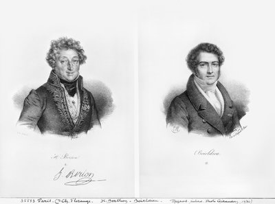 Henri Montan Berton (1767-1844) en Francois Adrien Boieldieu (1775-1834) door Francois Seraphin Delpech