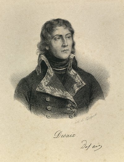 Portret van Generaal Louis Charles Antoine Desaix door Francois Seraphin Delpech