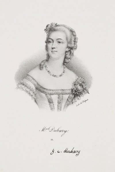 Portret van Madame Dubary door Francois Seraphin Delpech