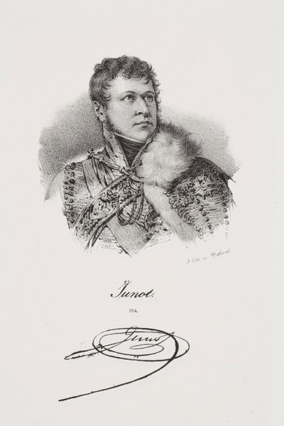 Portret van generaal Jean-Andoche Junot door Francois Seraphin Delpech