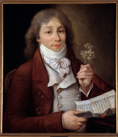 Portret van de dichter en politicus Philippe Francois Nazaire Fabre, bekend als Fabre d