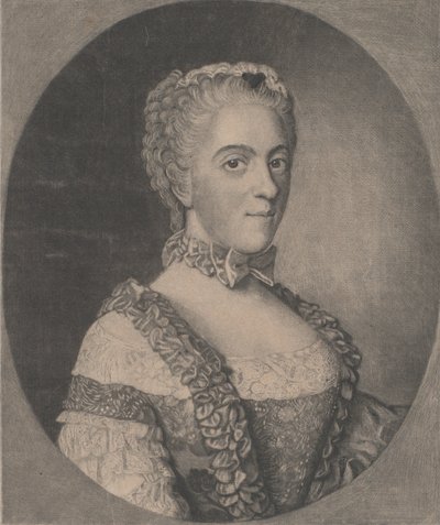 Portret van Mme. Anne-Henriette de France door Francois Xavier Vispre