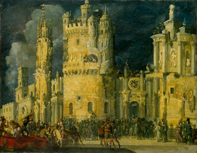 Het martelaarschap van een vrouwelijke heilige, begin 17e eeuw door Francois de Nome