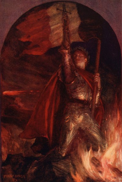 Resurgam door Frank (after) Dicksee
