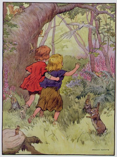 Hans en Grietje, illustratie uit 