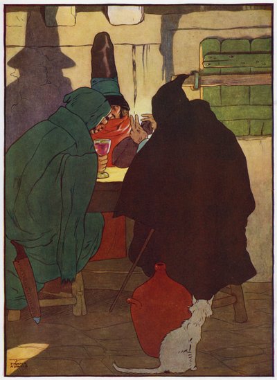 Illustratie voor Babes in the Wood door Frank Adams