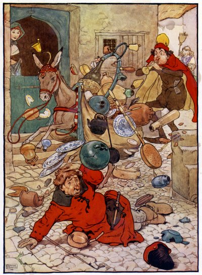 Illustratie voor Het verhaal van Tom The Piper